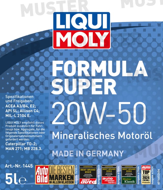 Formula Super 20 W-50