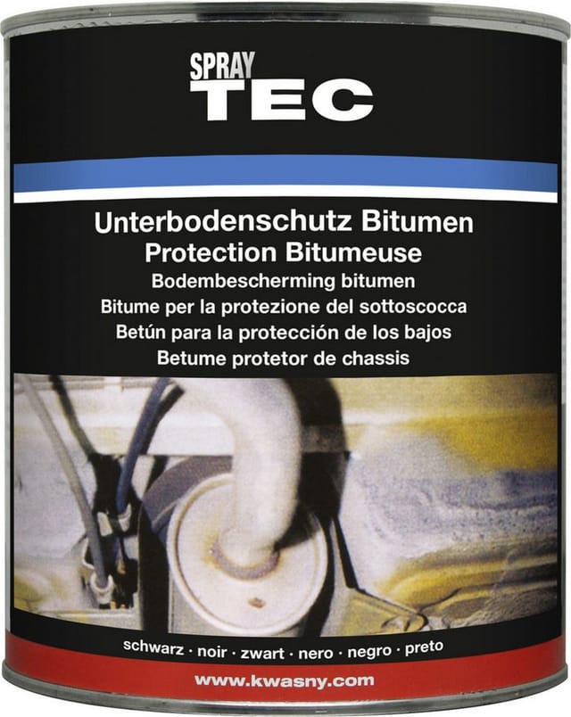 SprayTEC BITUMEN STREICHLACK SCHWARZ 2500G