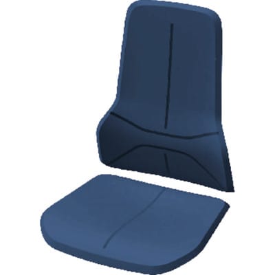 Polsterelement blau PU-Schaum