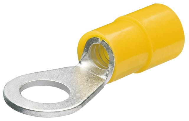 Kabelschuh Ringform gelb 8,0 4,0-6,0mm2 a 100St. KNIPEX