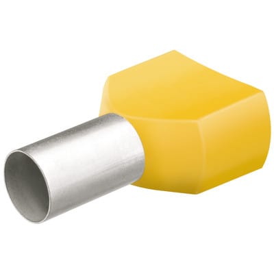 Aderendhülse Twin mit Kragen 14mm 2x6,00mm2 a 50St. KNIPEX