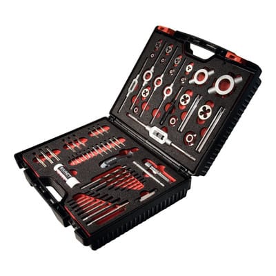 Gewindeschneidwerkzeug- Set HSSE 61-teilig M3-M12EXACT