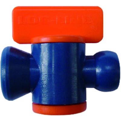 Abstellhahn 2-teilig für Kühlmittelschlauch 1/2" LOC-LINE