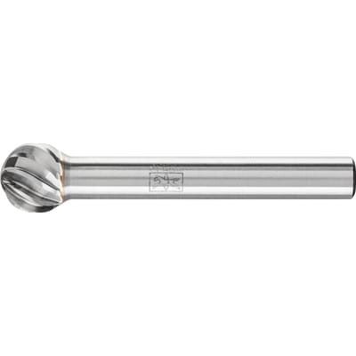 Frässtift HM kugelförmig 1009 rostfrei 6mm 10x9mm Pferd