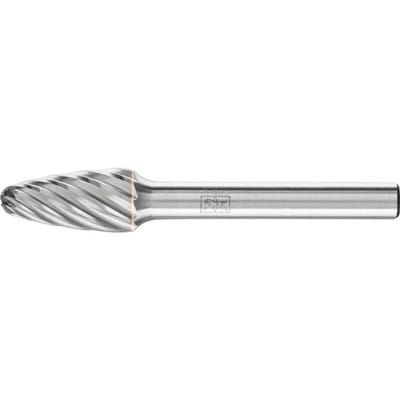 Frässtift HM Rundbogenform 1020 rostfrei 6mm 10x20mm Pferd