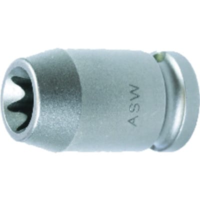 Kraft- Steckschlüsseleinsatz 1/2" E18 ASW