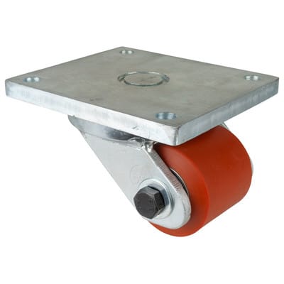 Lenkrolle 85mm RR100.B15 Platte,Polyure Guss,KL RR100.C10.085