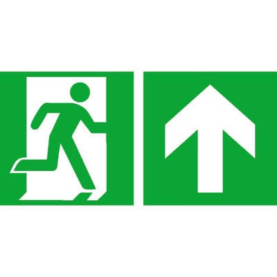 R-Schild,R-weg gerade re 40x20cm,Alu,nachl.