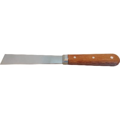 Malerspachtel VA mit Rosenholzheft 25mm HAROMAC