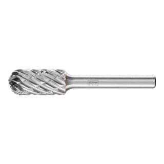Frässtift HM Walzenrundform 1225 STEEL 6mm 12x25mm Pferd