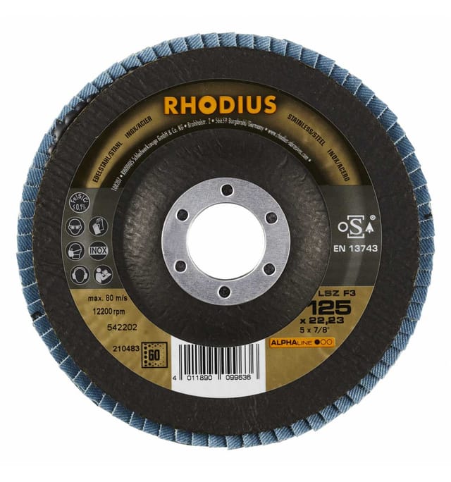 Lamellenschleifsch.LSZ F3125mm K 60 Rhodius