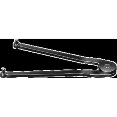 Stirnlochschlüssel verstellbar 11-60mm/4mm Zapfen AMF