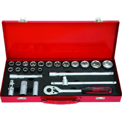 Steckschl.-Grt. 1/2" 24tlg. KS