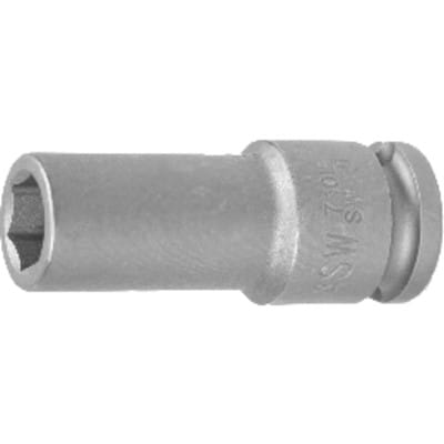 Kraft- Steckschlüsseleinsatz lang 3/8" 13mm ASW