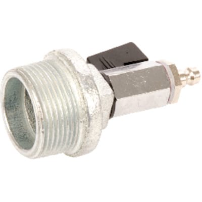 Gasprüfanschluß Zweirohr R1.1/4" m.Kugelhahn 28845