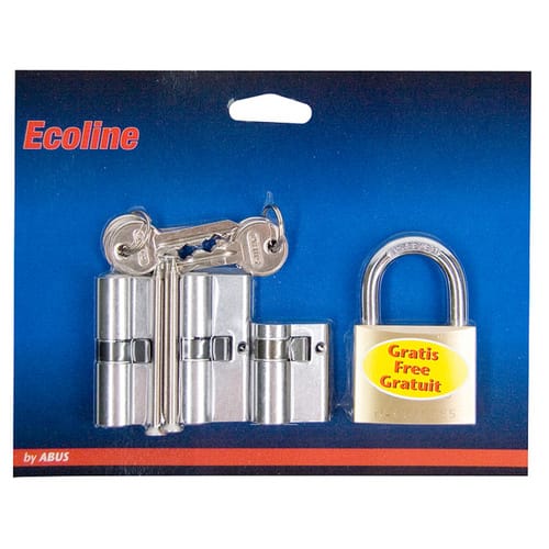 ABUS Türzylinder-Set E5-Set No.2 C/ECOL.