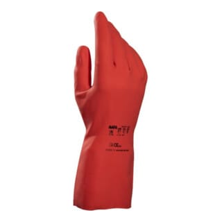 Handschuh DuoNit 180 , Gr. 9, rot