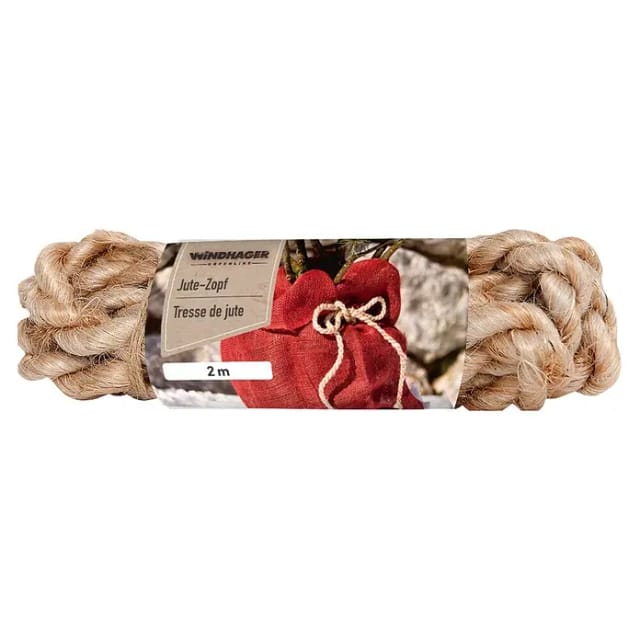 Jute-Zopf