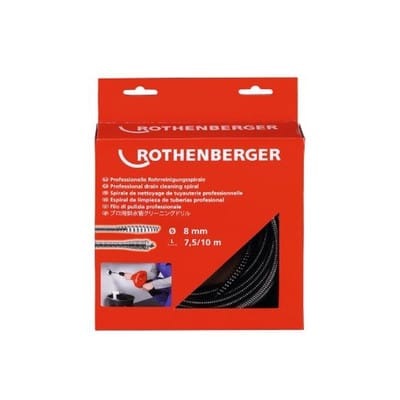 Rohrreinigungsspirale 8mmx 7,5m/C1 Rothenberger