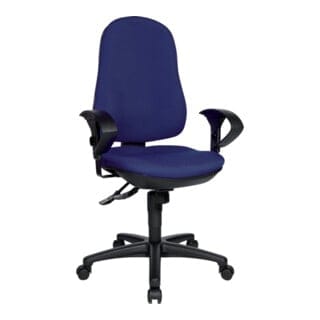 Drehstuhl Support Synchro royalblau 1 Stück