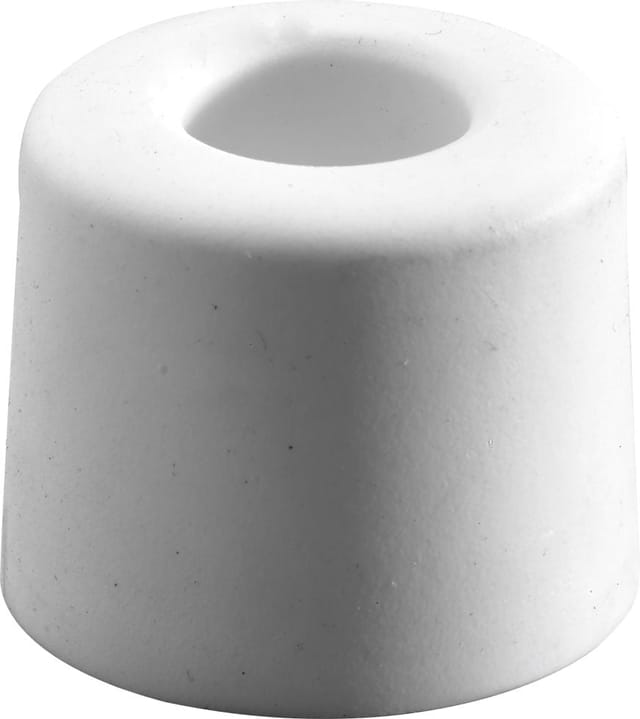 Türstopper, Ø 30 x 25 mm, Kunststoff, weiß