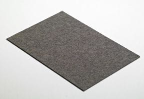 Wollfilz, DIN A4, selbstklebend, eckig, 297 x 210 x 3 mm, grau