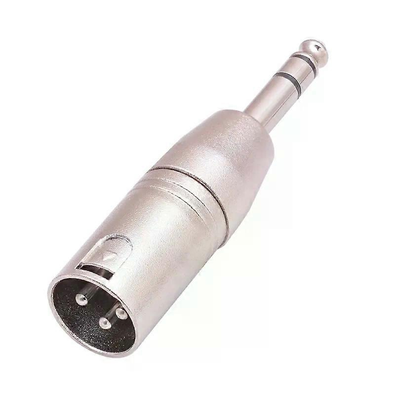 6,35-mm-trs-stecker Auf Xlr-stecker Adapter, Symmetrischer Koppler, 635 Mm, Für Soundkarten – Jxlgv