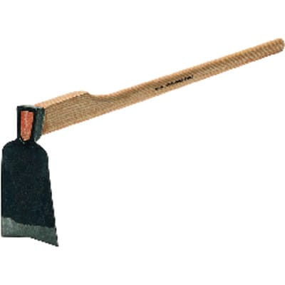 Rhein. Hacke m. Einschn. Gr.1,m.Eschenstiel 135 cm