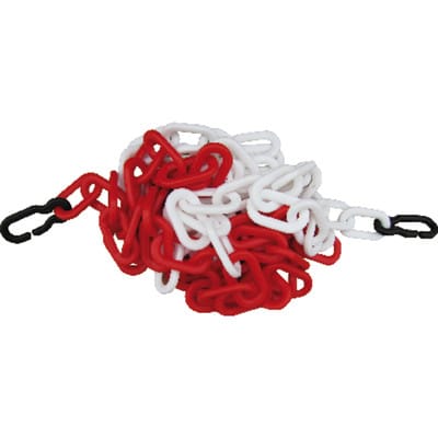 Kunststoffkette g/s L 3m, incl. 2 Haken