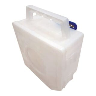 Abrollbox transparent mit Schneidvorrichtung