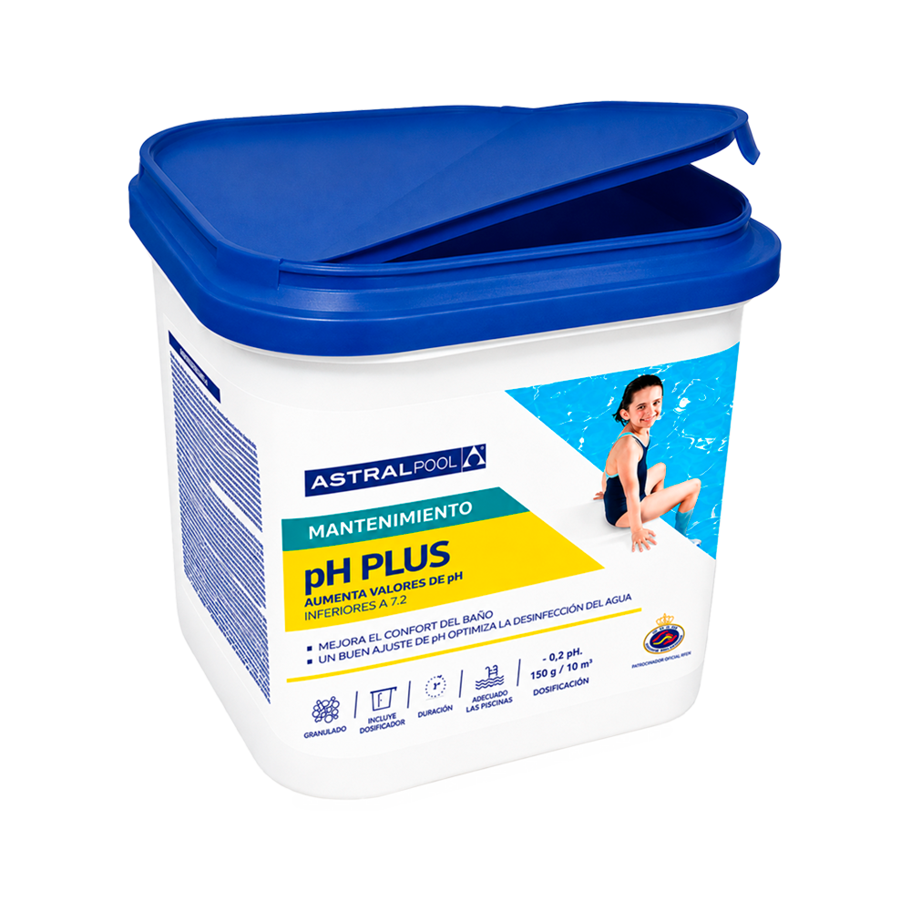 Incrementador De Ph Astralpool Ph Plus Granulado 5 Kg