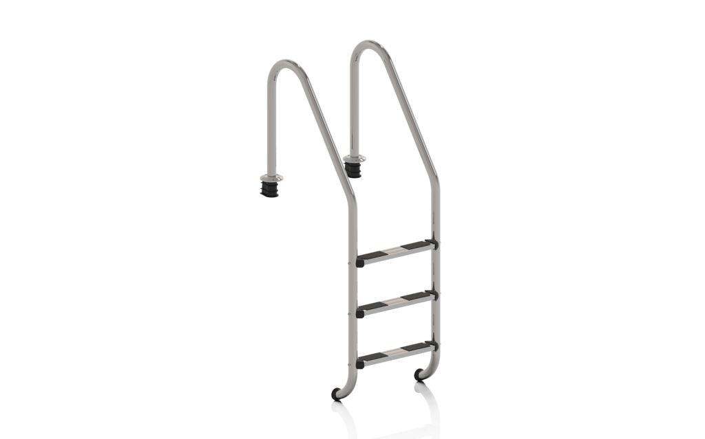 Escalera Standard Aisi 316l 2 Peldaños Con Ánodo De Sacrificio Para Piscina – 05476a