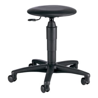 Hocker TEC 60 KU Kunstleder schwarz