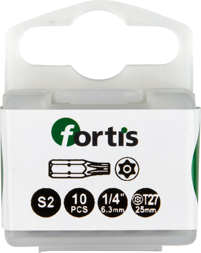 Bit-Set DIN3126C6,3 10 x T-BO27x25mm FORTIS