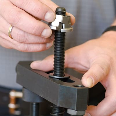 TWINNUT-Mutter mit Bund 6333S-M16 AMF