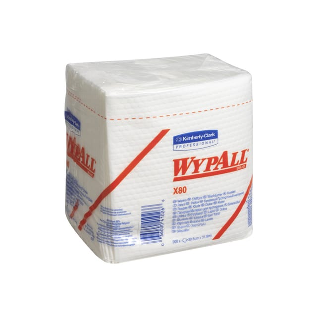 WYPALL X80 Wischtücher 31,5x33 weiß Btl. 50Tü.