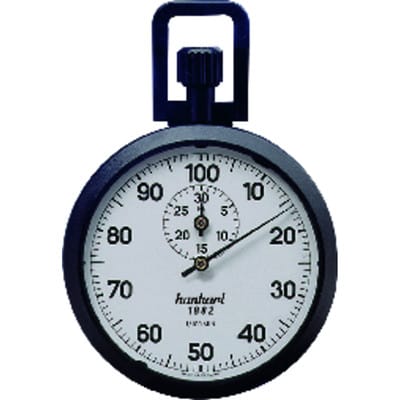 Präzisions-Kronen-Stopper1/100-Min. 30Min. HANHART