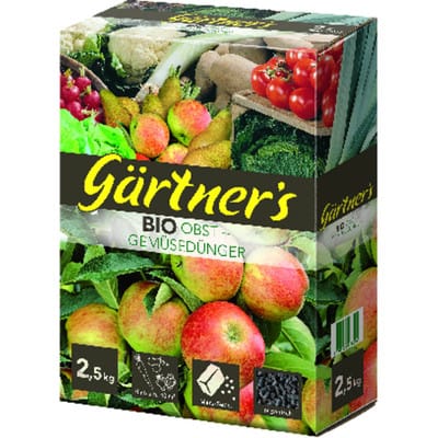 Bio Obst+Gemüsedünger GÄR 2,5 Kg