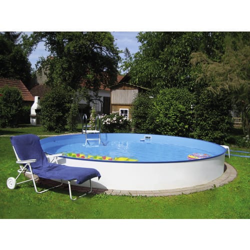 Rundform-Schwimmbecken-Set Brasilia