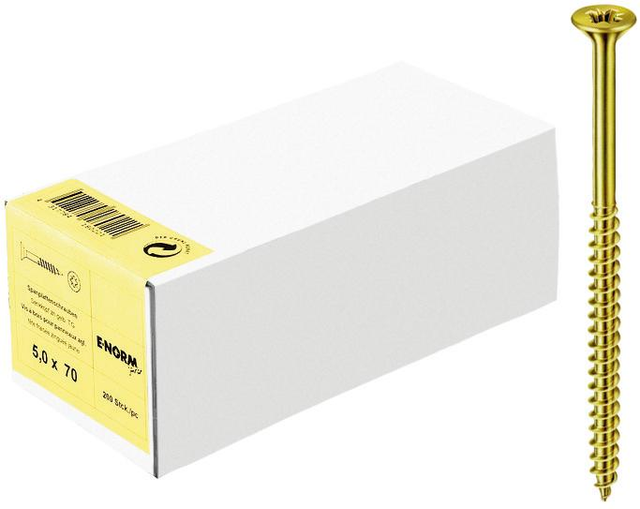 SPS SeKo TG zn-gelb 4,5x 40/24 HP E-NORMpro 500 Stück