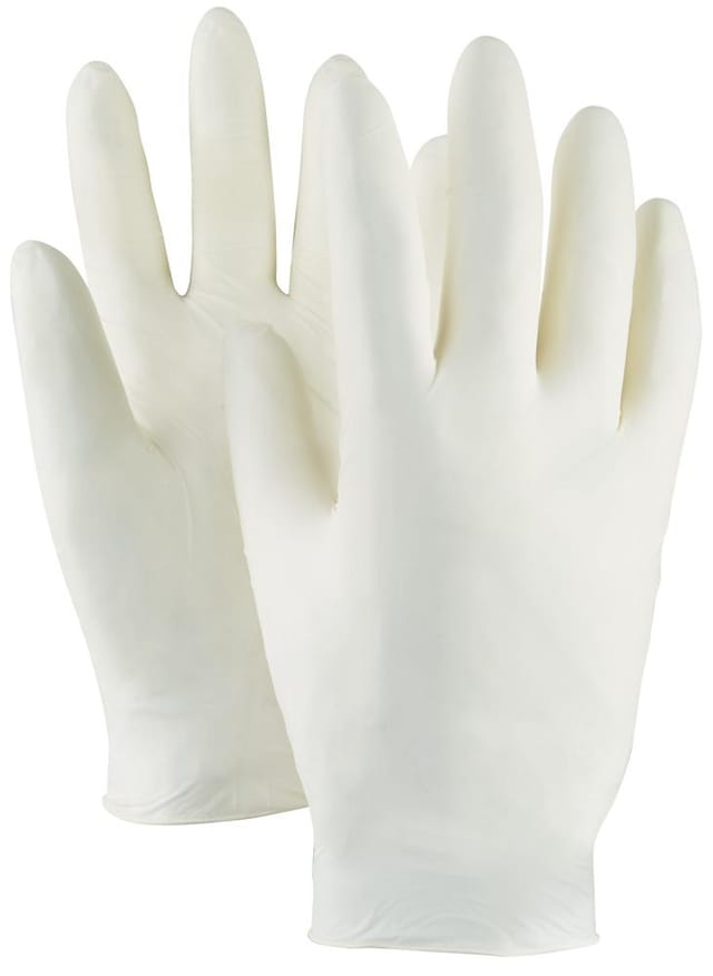 Einweghandschuh Colombo, Latex, Größe 10 Box a100 Stk