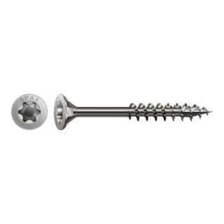 Spanplattenschrauben Innen-Stern Teilgewinde A2 3,5x 35/23 Klein