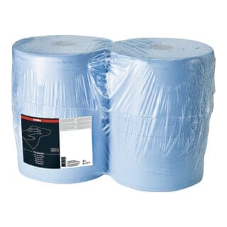 Putzpapier blau, 2-lagig,1000 Blatt 38x36cm