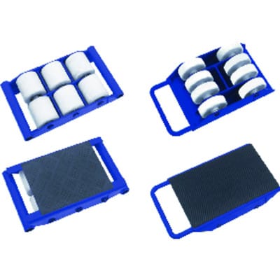 Transportroller 6 t TragkFW06 mit 6 Rollen Nylon