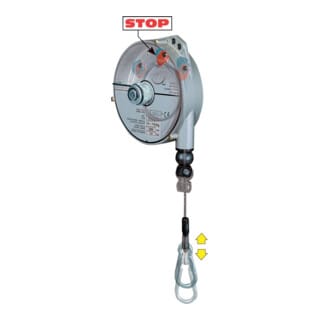 Federzug Typ 9347 4-6 kg 2,5 m