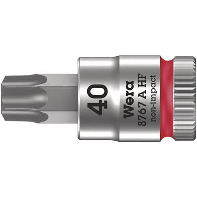 Schraubendrehereinsatz mit Haltefunktion 1/4" TX-HF40x11mm