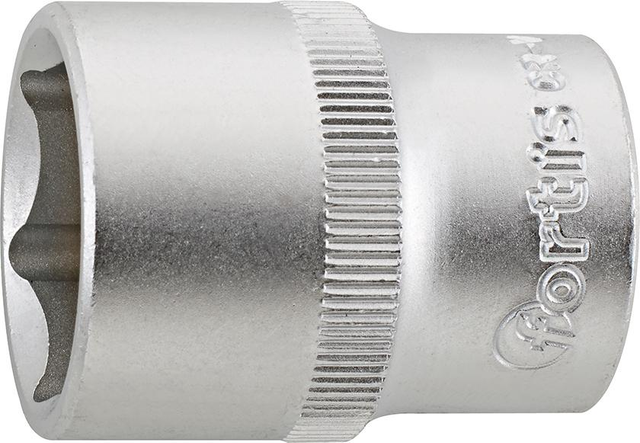 Steckschl.-Einsatz 1/2" 22mm 6kt. FORTIS