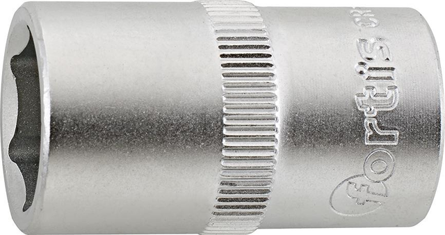 Steckschl.-Einsatz 1/2" 15mm 6kt. FORTIS