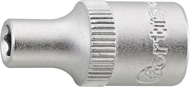 Steckschl.-Einsatz 1/4" 4 mm 6kt. FORTIS