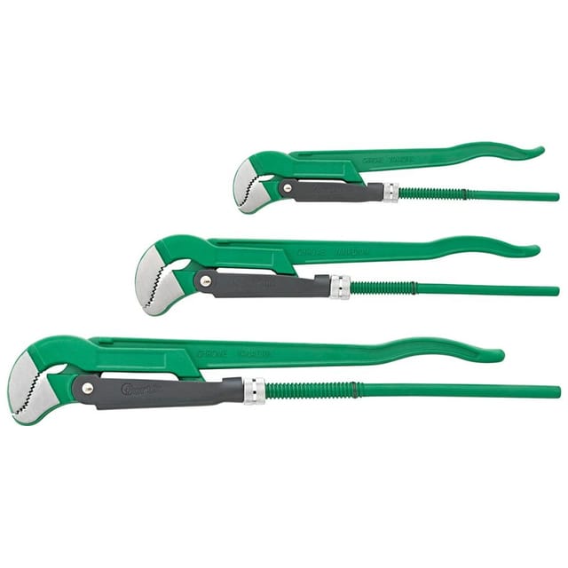 Eckrohrzangen-Satz 3tlg. 1."1.5"-2" FORTIS